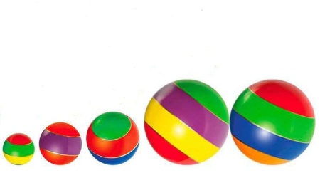 Купить Мячи резиновые (комплект из 5 мячей различного диаметра) в Череповеце 