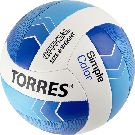 Купить Мяч волейбольный Torres Simple Color любительский р.5 в Череповеце 